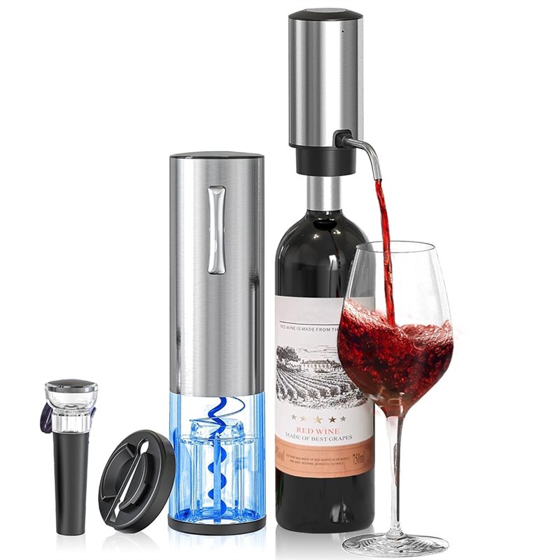 Decanter Aerator Set - فتاحة نبيذ كهربائية A84G - 4