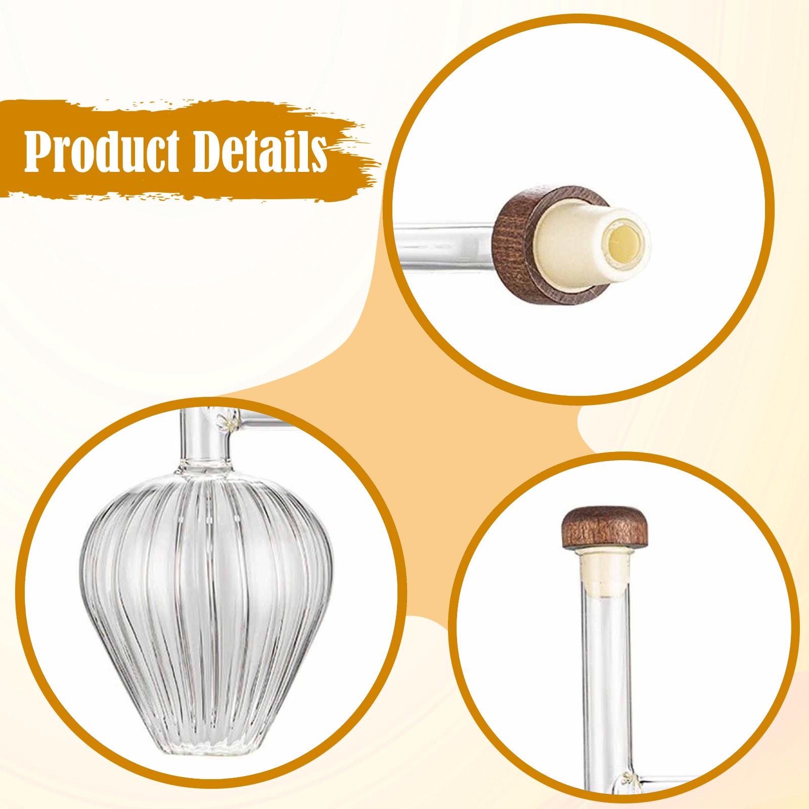 Decanter Aerator Set - مجموعة زجاجية مبتكرة للصب السريع وتنقية