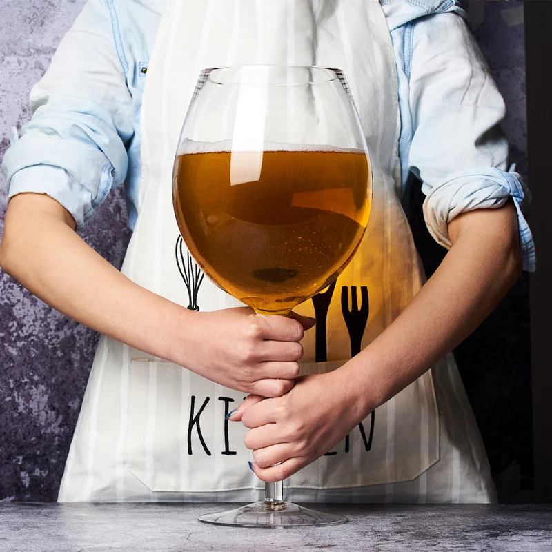 Wine Beer And Liquor - كأس نبيذ عملاق سعة 3000 مل