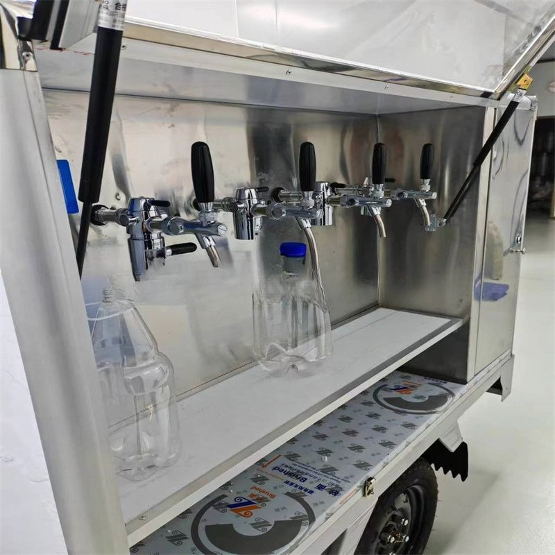 Wine Beer Truck - شاحنة نبيذ متنقلة ثلاثية العجلات من