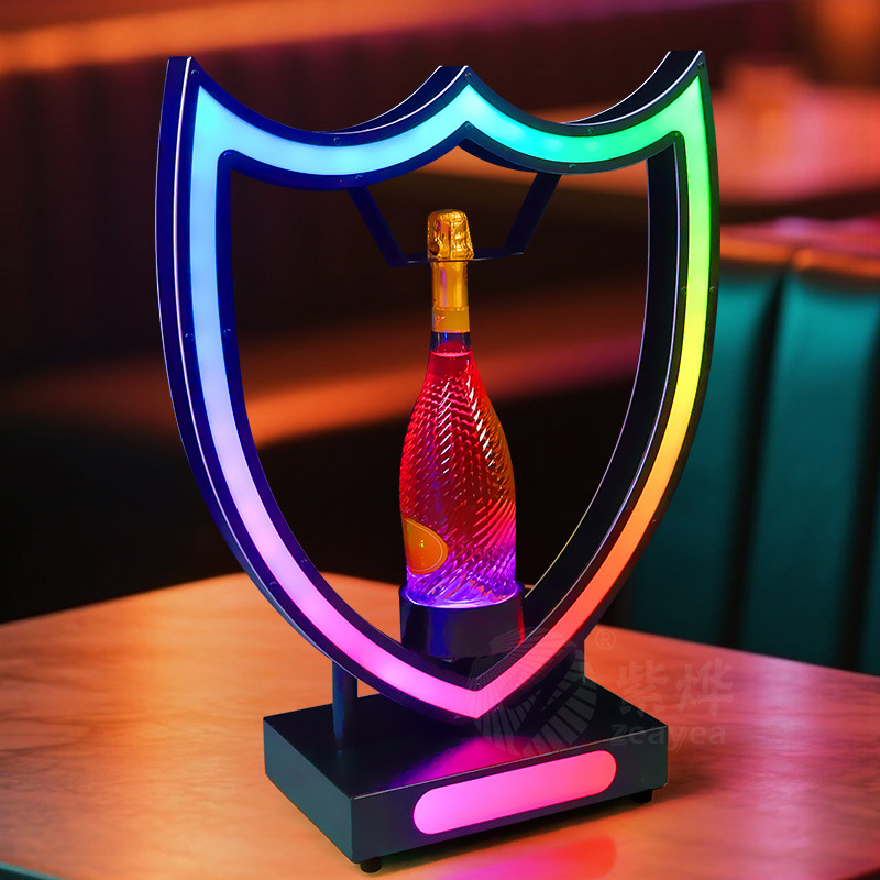 Wine Xo - حامل نبيذ مضيء جديد بتقنية LED،