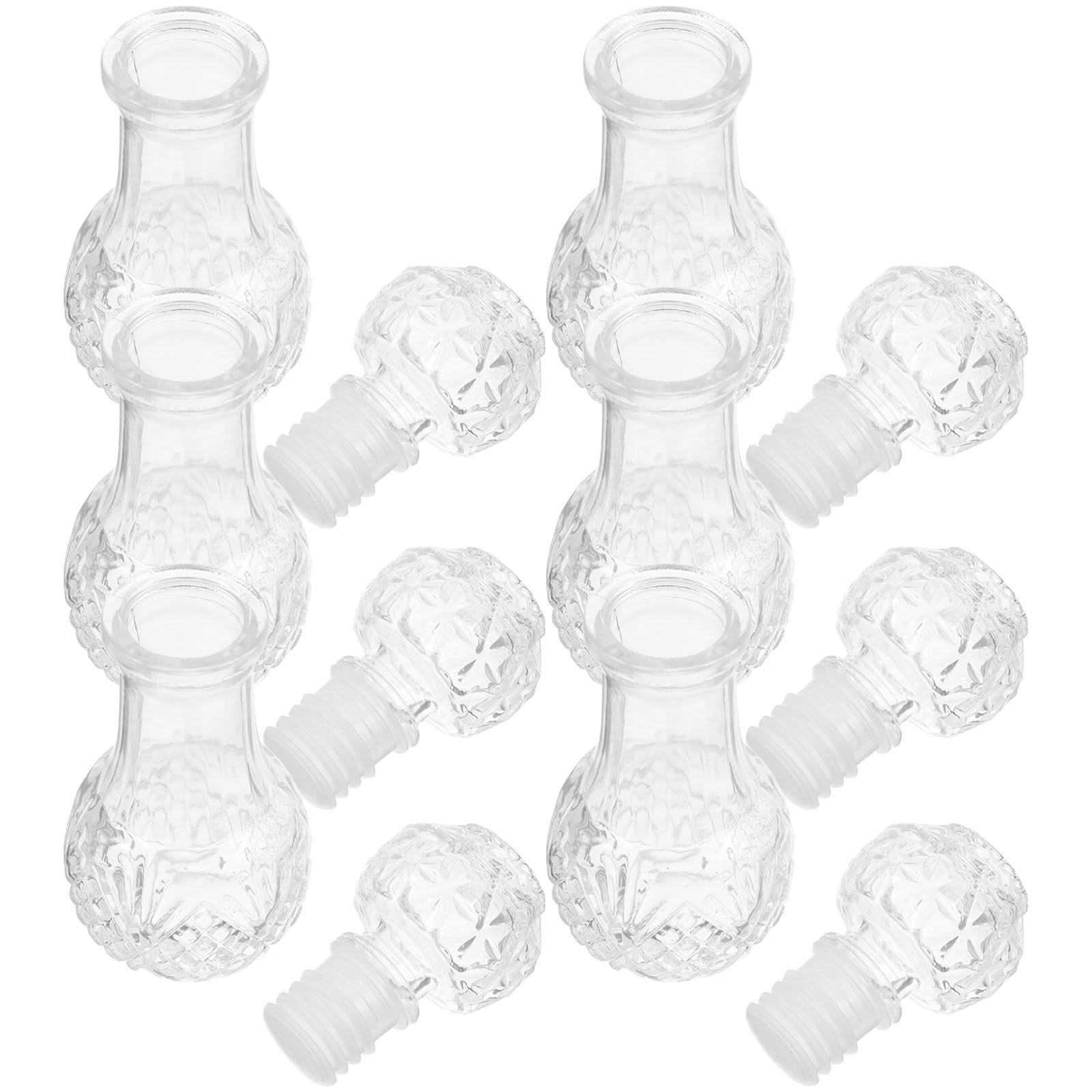 Decanter Aerator Set - 6 قطع من زجاجات توزيع النبيذ