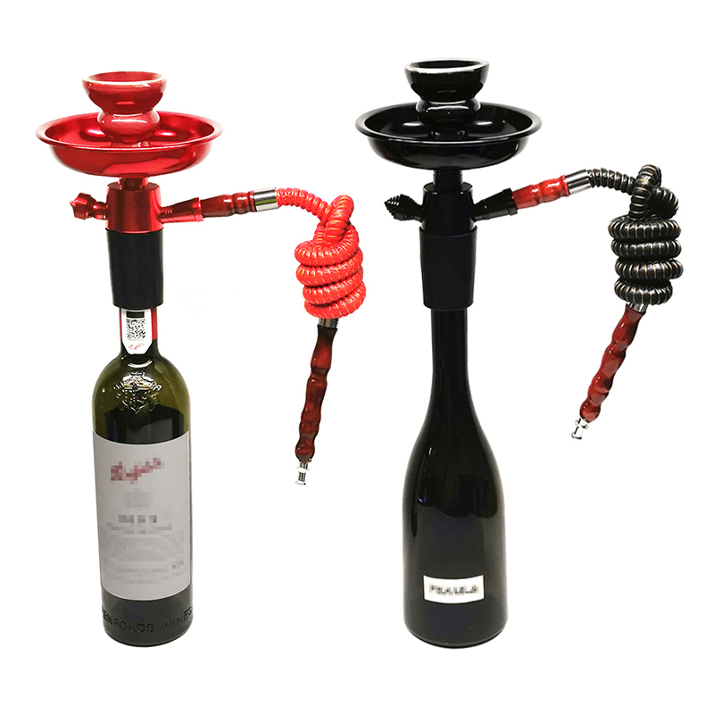 انبوب ماء زجاجة التدخين الجذعي - مراجعة Wine Vodka Beer وسعره