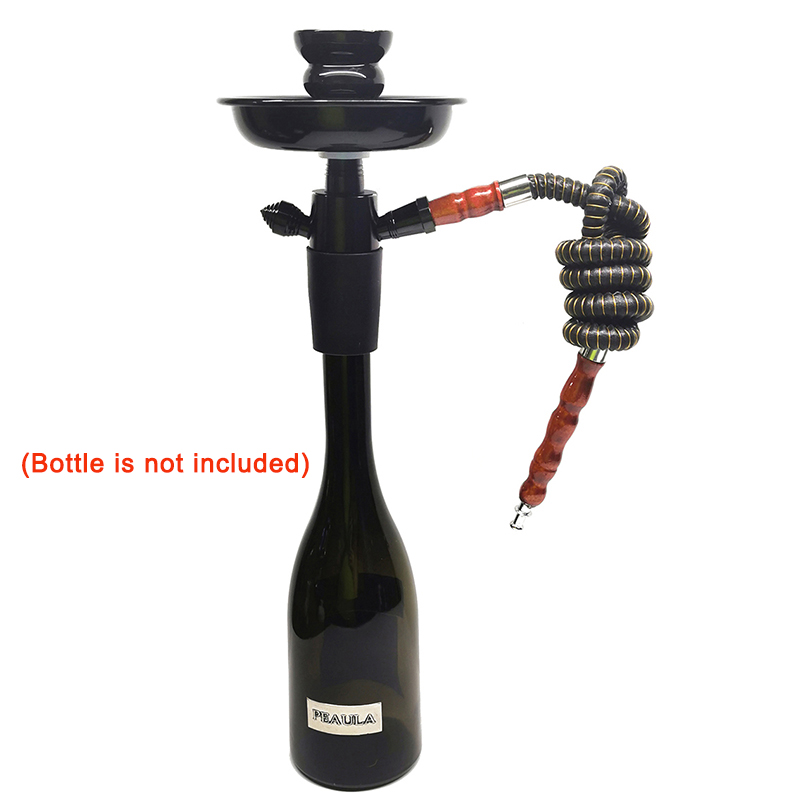 انبوب ماء زجاجة التدخين الجذعي - مراجعة Wine Vodka Beer وسعره