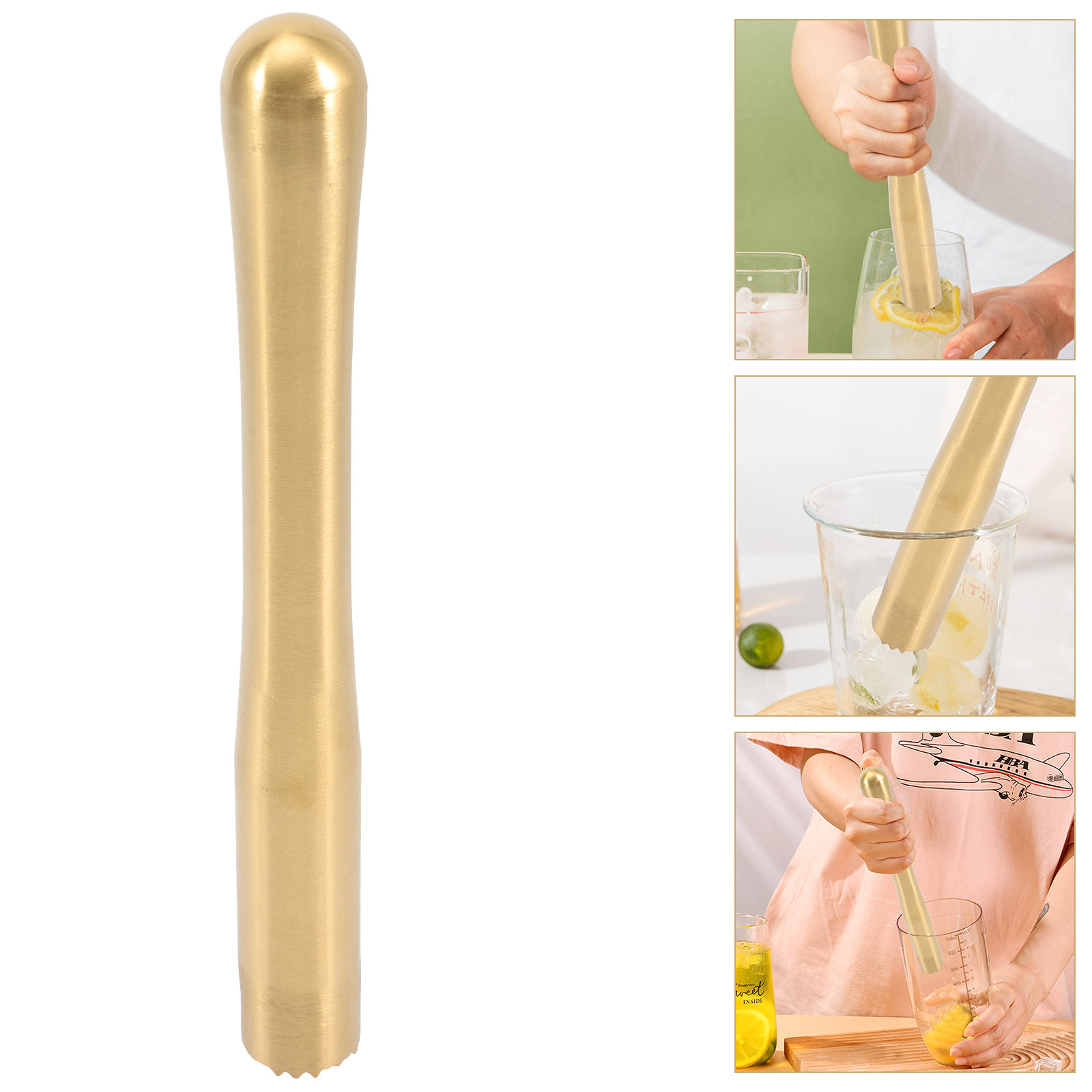 أداة بار من الفولاذ المقاوم لل - مراجعة Muddler Cocktail Bar وسعره