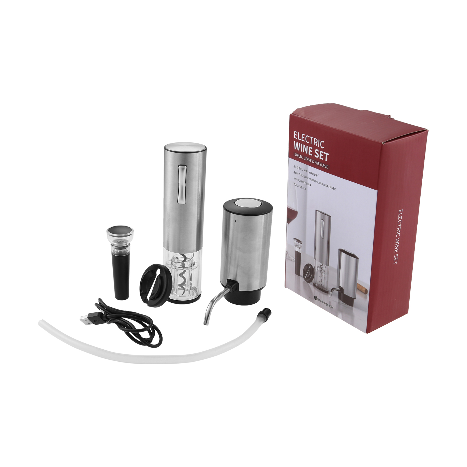 مجموعة هدايا فتاحة زجاجات النب - مراجعة Decanter Aerator Set وسعره