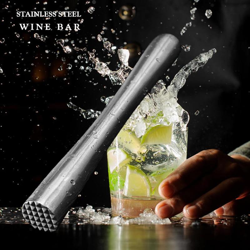 مطرقة تكسير الثلج من الفولاذ ا - مراجعة Muddler Cocktail Bar وسعره