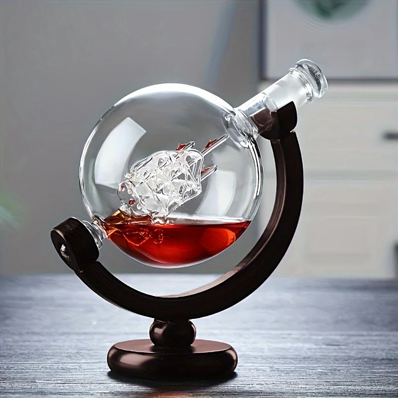 كرة أرضية على شكل ويسكي الدورق - مراجعة Decanter Aerator Set وسعره