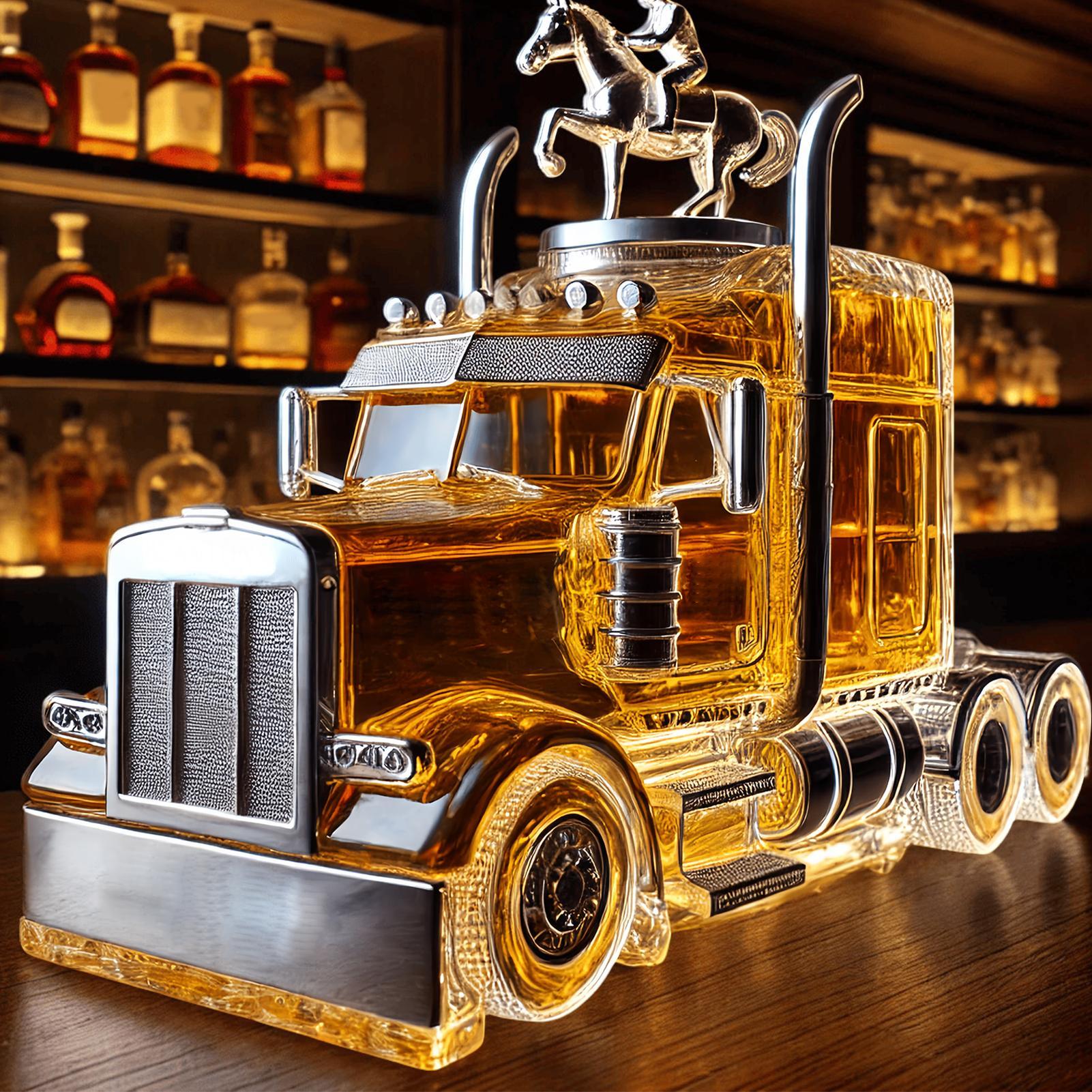 سيارة الزجاج زجاجة النبيذ نصف  - مراجعة Wine Beer Truck وسعره