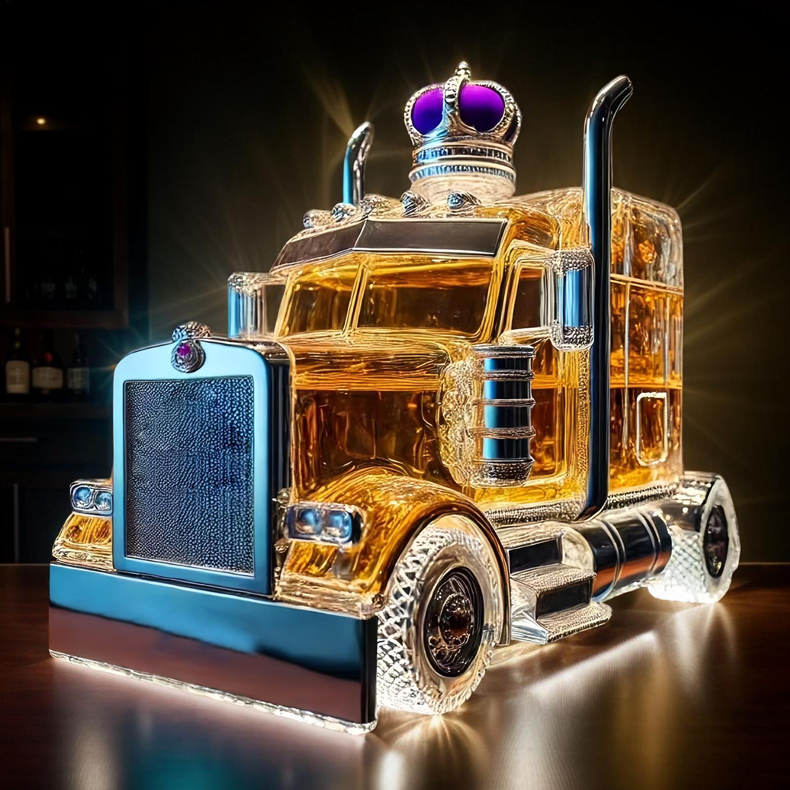 سيارة الزجاج زجاجة النبيذ نصف  - مراجعة Wine Beer Truck وسعره
