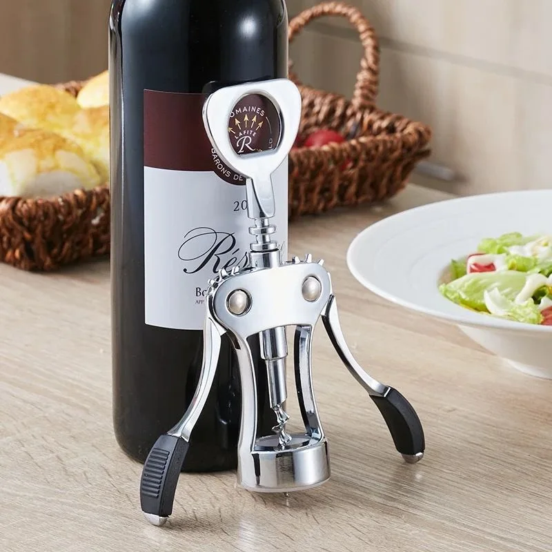 فتاحة نبيذ يدوية 2 في 1، عملية - مراجعة Wine Beer Champagne وسعره