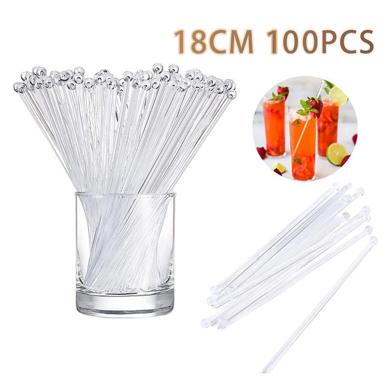 100 قطعة من أعواد التحريك البل - مراجعة Muddler Cocktail Bar وسعره