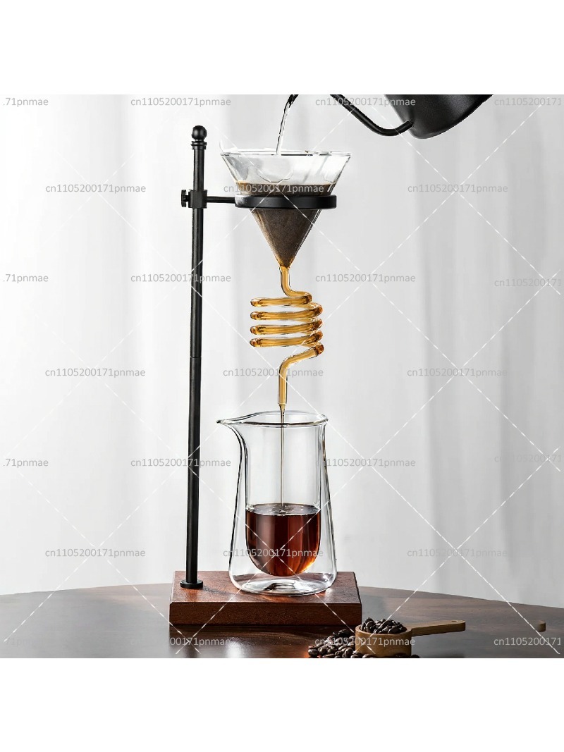 طقم تقطير القهوة الزجاجي الحلز - مراجعة Decanter Aerator Set وسعره