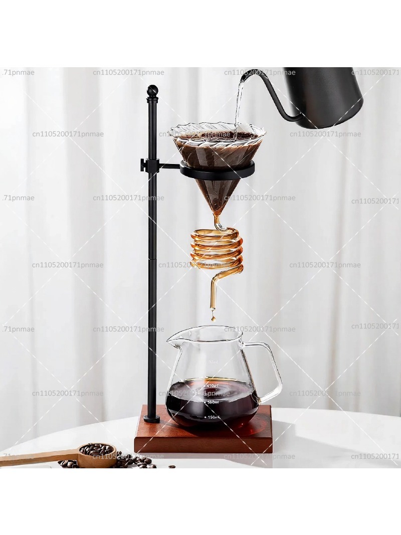 طقم تقطير القهوة الزجاجي الحلز - مراجعة Decanter Aerator Set وسعره