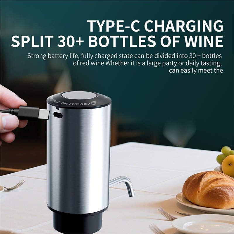 مهوية النبيذ الممتازة، إناء ال - مراجعة Decanter Aerator Set وسعره
