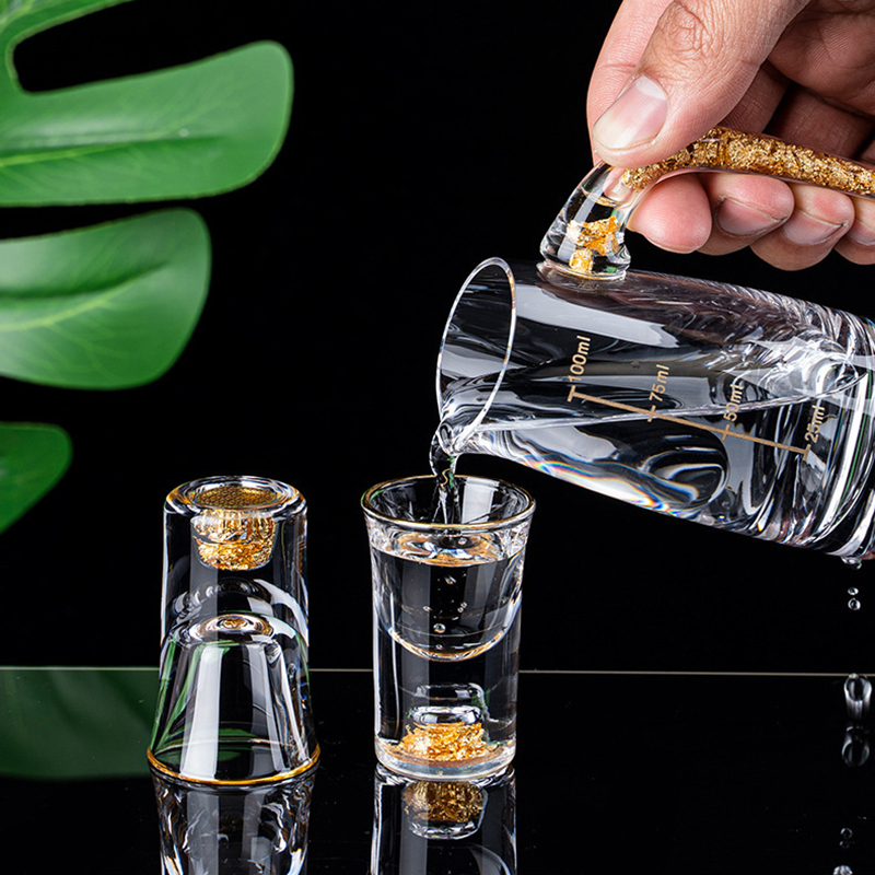 طقم هدايا من 2/7 قطع من أكواب  - مراجعة Wine Vodka Beer وسعره