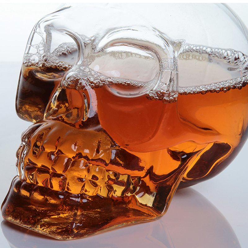 الإبداعية الجمجمة رئيس الدورق  - مراجعة Wine Vodka Beer وسعره