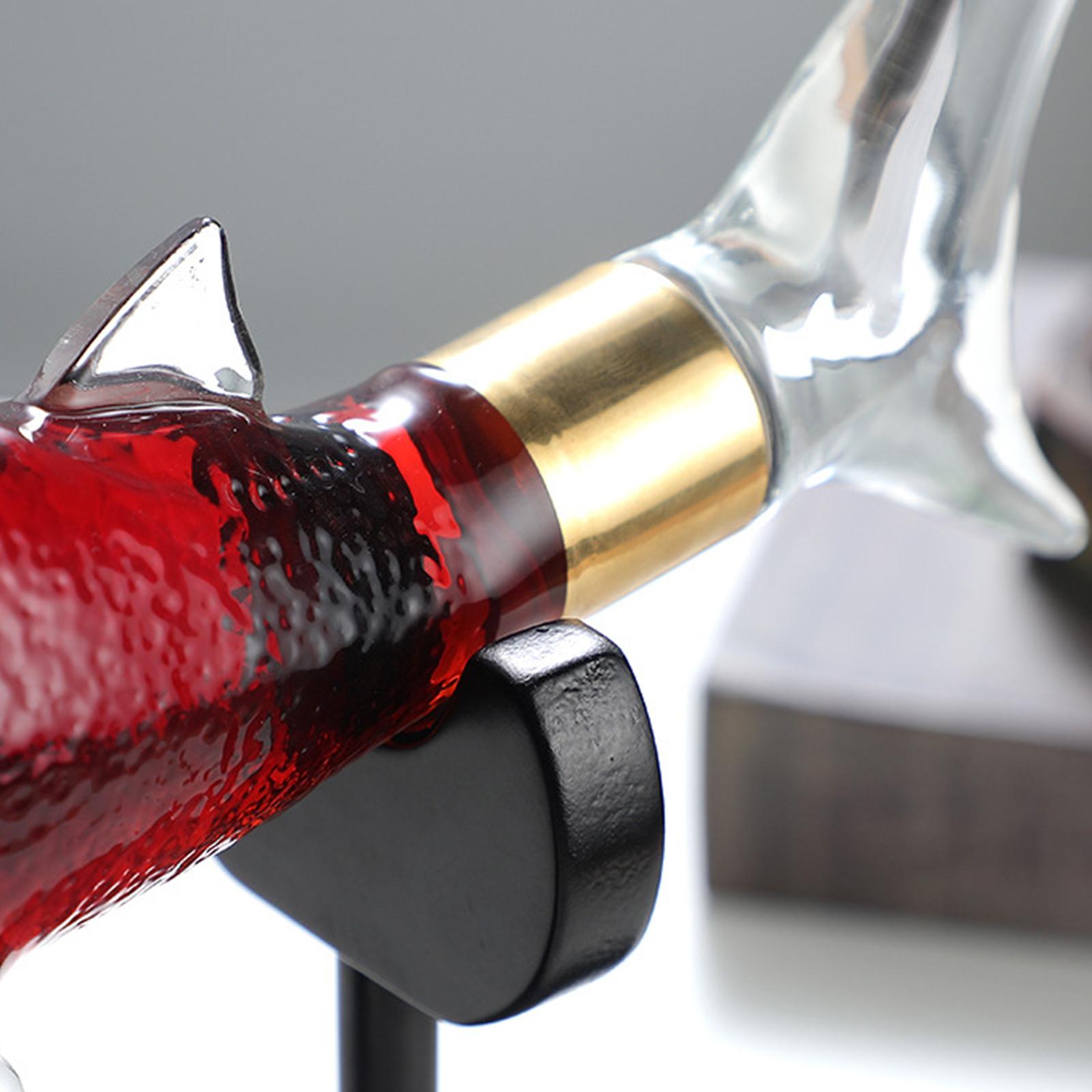 مجموعة تهوية النبيذ على شكل سم - مراجعة Decanter Aerator Set وسعره