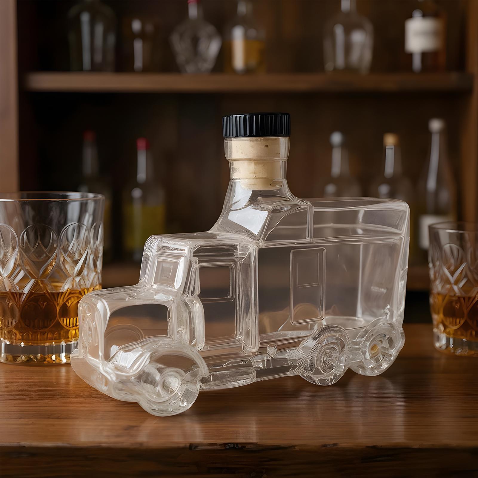 نصف شاحنة ويسكي الدورق 375 ملل - مراجعة Wine Beer Truck وسعره