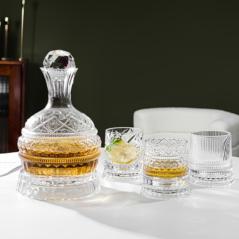 مجموعة إناء النبيذ الكريستالية - مراجعة Decanter Aerator Set وسعره