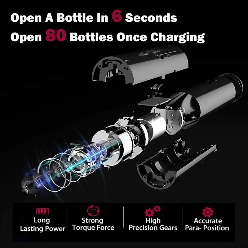 مجموعة فتاحة النبيذ الكهربائية - مراجعة Decanter Aerator Set وسعره