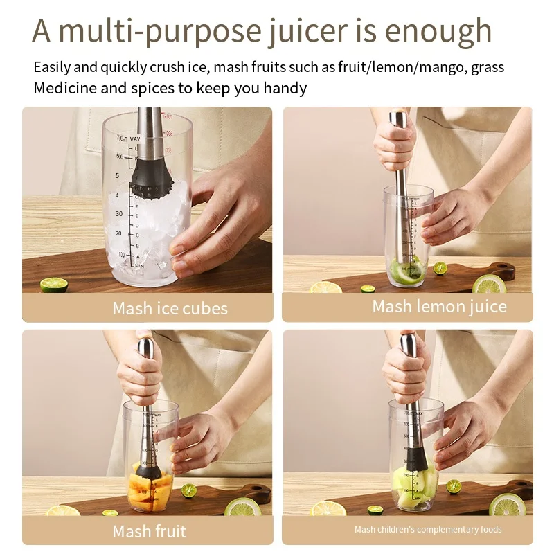 الفولاذ المقاوم للصدأ سحق الجل - مراجعة Muddler Cocktail Bar وسعره