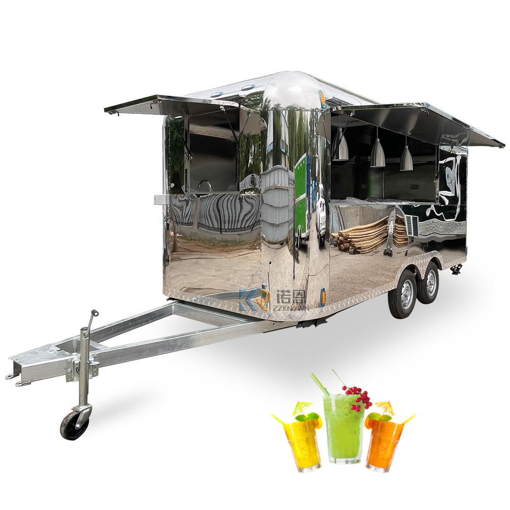 مقطورة بار متنقلة ، شاحنة ثلج  - مراجعة Wine Beer Truck وسعره