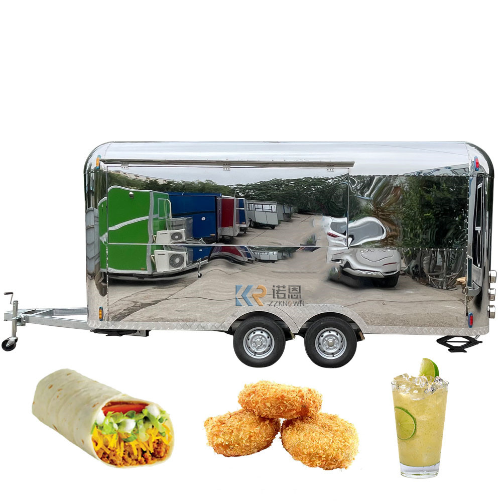 مقطورة بار متنقلة ، شاحنة ثلج  - مراجعة Wine Beer Truck وسعره